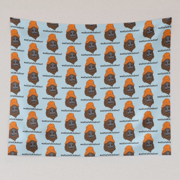 Item preview, monkey and orange hat Fitted Scoop  designed and sold by clothingstoreJK.