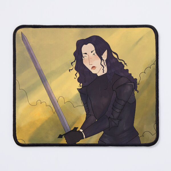 Item preview, Female knight in the woods designed and sold by charlotteodell.