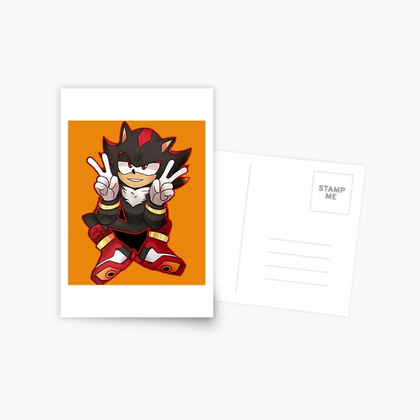 Shadow The Hedgehog  Postcard for Sale by AlbertAmways