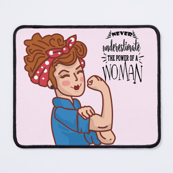 Item preview, Never underestimate the power of a woman shirt, never underestimate the power of a woman masks, never underestimate the power of a woman phone cases designed and sold by Poussyarts.