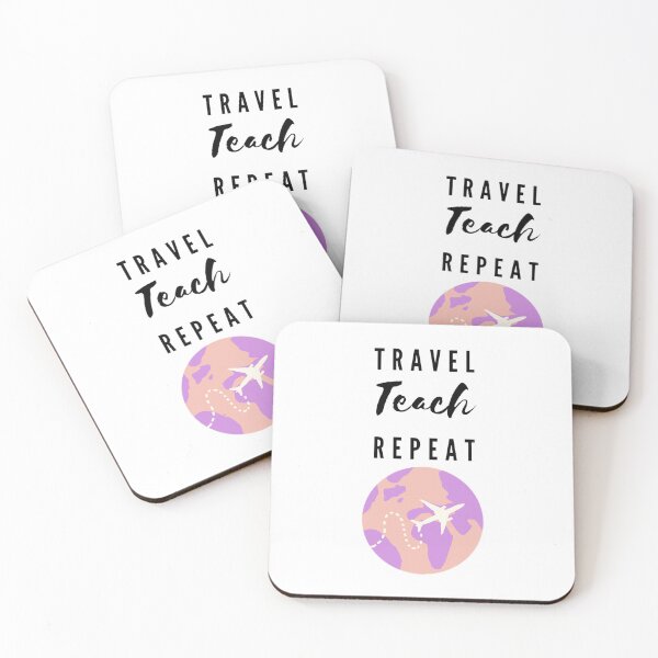 Item preview, Travel Teach Repeat TEFL Teacher designed and sold by passportpaige.