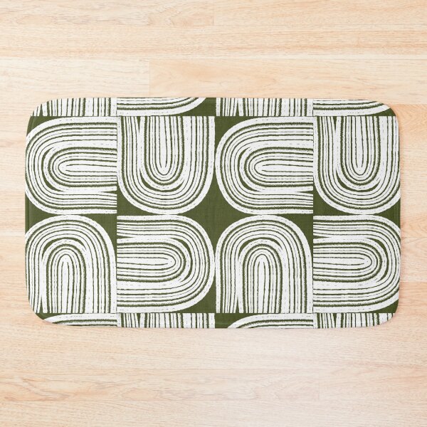 Item preview, Green Abstract Batik Pattern designed and sold by Mimi-Mutesa.