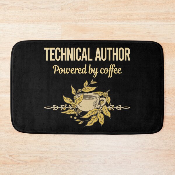 Item preview, Powered By Coffee Technical Author designed and sold by trinayolkcelia.