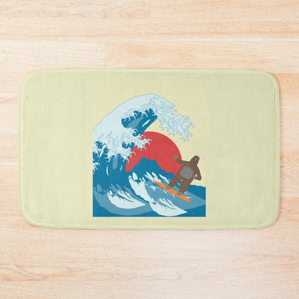 Item preview, Big lez show surfing on great big wave , sunny day on beach, druggo , funny cute big lez show , funn designed and sold by clothingstoreJK.