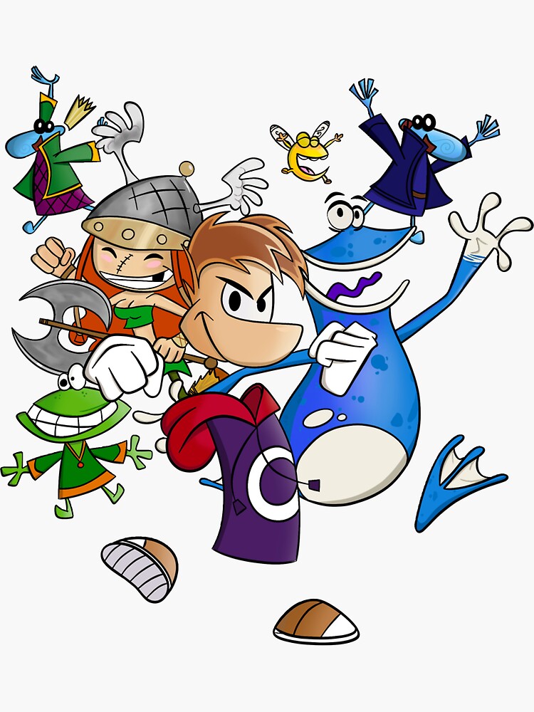 rayman coloring pages