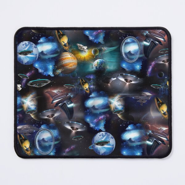 Item preview, Galaxy visitors in space designed and sold by NadineMay.
