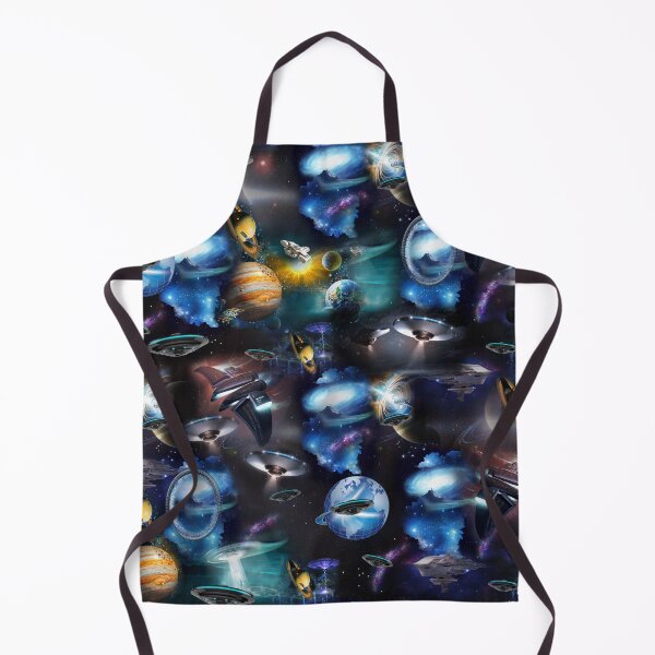 Item preview, Galaxy visitors in space designed and sold by NadineMay.