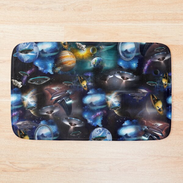 Item preview, Galaxy visitors in space designed and sold by NadineMay.