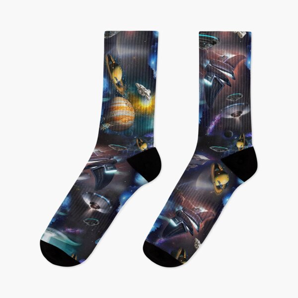 Item preview, Galaxy visitors in space designed and sold by NadineMay.