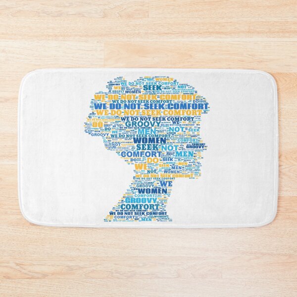 Item preview, We Do Not Seek Comfort Word Cloud designed and sold by WordCloudStore.