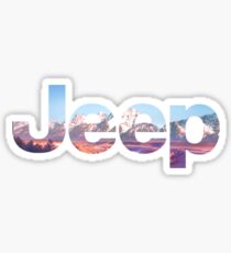 Bright Mountain Jeep Sticker