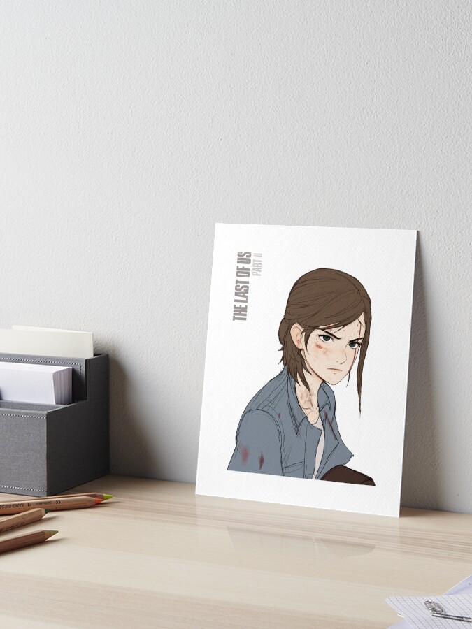 The Last of Us II Ellie Holding Gun  Greeting Card for Sale by  DolphinArts66