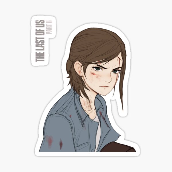 ELLIE - THE LAST OF US PART 2 - FAN ART, ellie last of us 2 hair