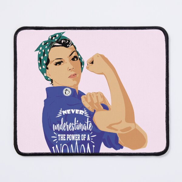 Item preview, Never underestimate the power of a woman shirt, never underestimate the power of a woman masks, never underestimate the power of a woman phone cases designed and sold by Poussyarts.