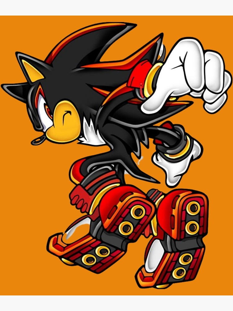 Sonic Boom Shadow Fan Design, Shadow The Hedgehog