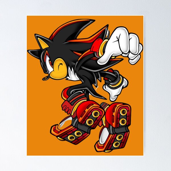 Shadow the Hedgehog (Japanese Edition) Poster for Sale by PLUS-ULTRAS