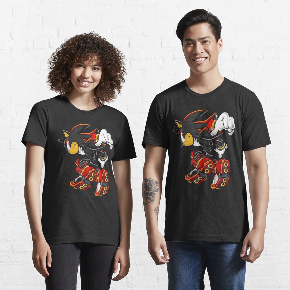Sonic The Hedgehog Shadow Jumbo Print T-Shirt