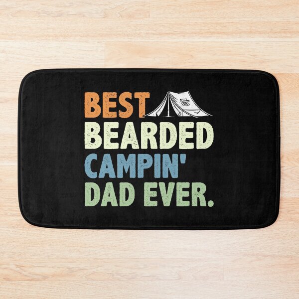 Item preview, Best Bearded Campin' Dad Ever Outdoor Camping Life Camper designed and sold by haselshirt.