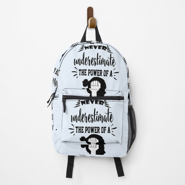 Item preview, Never underestimate the power of a woman shirt, never underestimate the power of a woman masks, never underestimate the power of a woman phone cases designed and sold by Poussyarts.