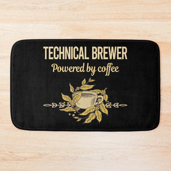 Item preview, Powered By Coffee Technical Brewer designed and sold by trinayolkcelia.