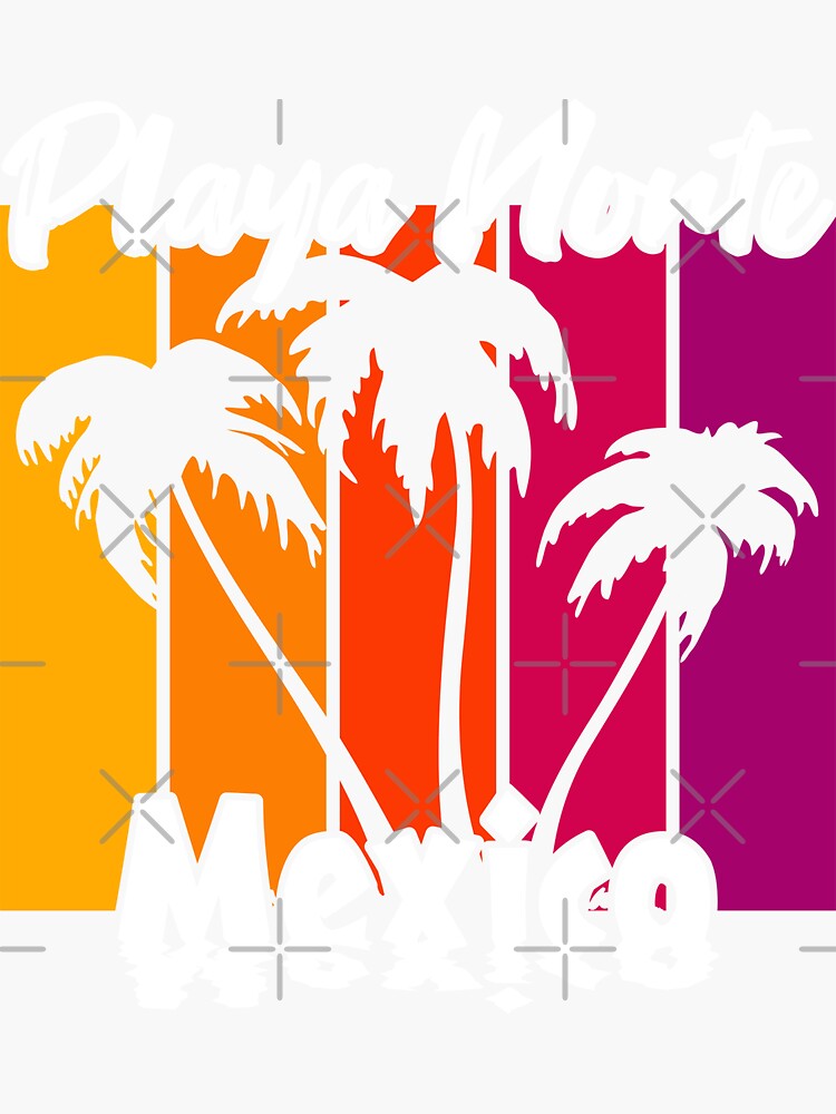 "Playa Norte Mexico" Sticker for Sale by phys Redbubble