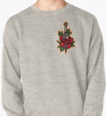 Naruto Konoha Kunai Through Rose Pullover