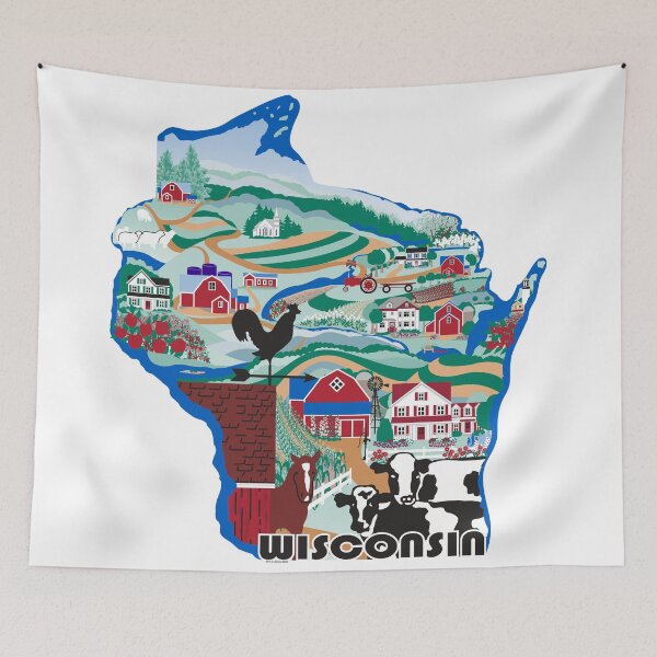 Item preview, Wisconsin Country Sampler designed and sold by rvjames.