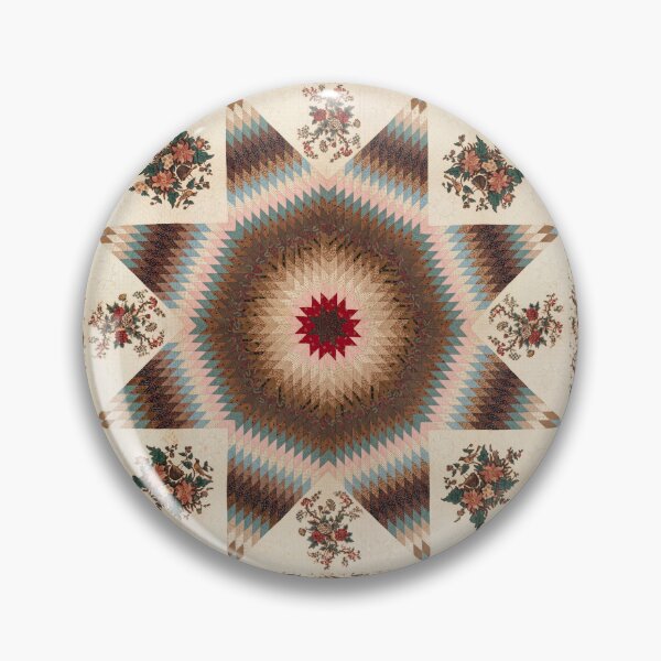 Item preview, Star of Bethlehem Quilt (1835) designed and sold by unsung.art [].