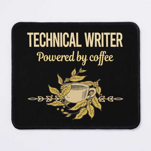 Item preview, Powered By Coffee Technical Writer designed and sold by trinayolkcelia.