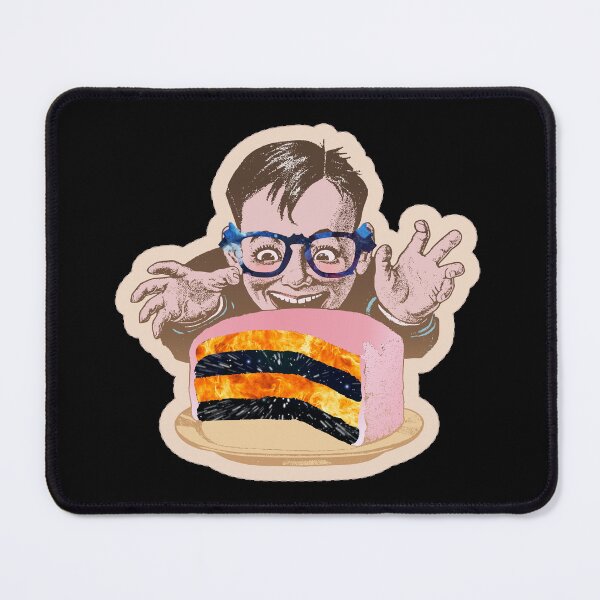 Item preview, Happy Kid with Space Cake - Hot Lava Cake Design for Cool Children T-shirts and other accessories designed and sold by Ridiculam Toga.
