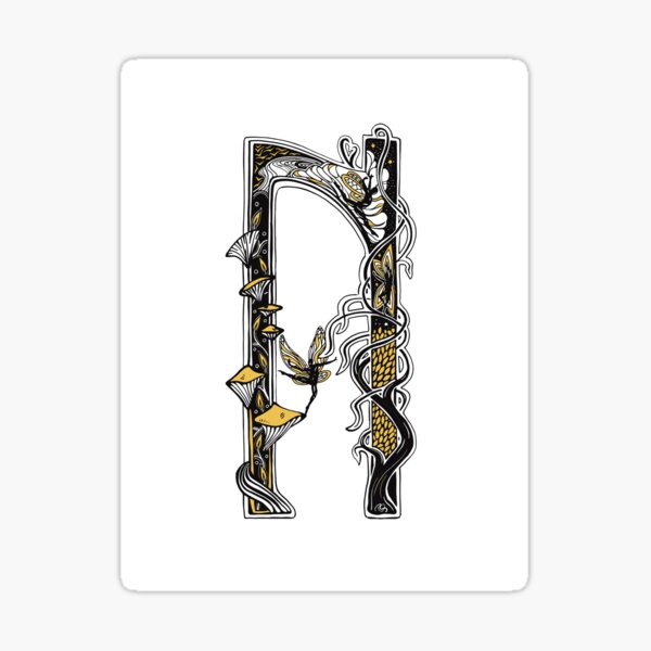 Monogram "N" Sticker