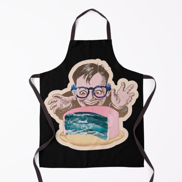 Item preview, Happy Kid with Space Cake - Water Wave Splash Design for Cool Children T-shirts and other accessories designed and sold by Ridiculam Toga.