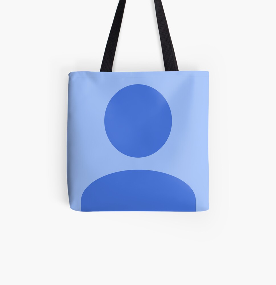 Youtube S Default Avatar Design Tote Bag By Jeremyward Redbubble - default roblox avatar