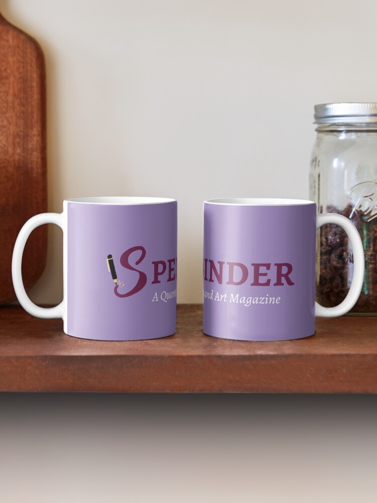 Thumbnail 2 of 6, Coffee Mug, Spellbinder Lilac Header-style Logo designed and sold by spellbindermag.