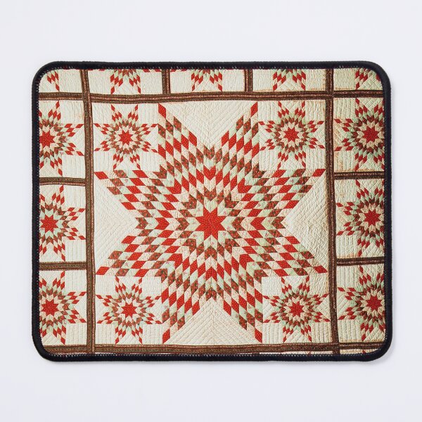 Item preview, Star of Bethlehem Quilt (1845) designed and sold by unsung.art [].