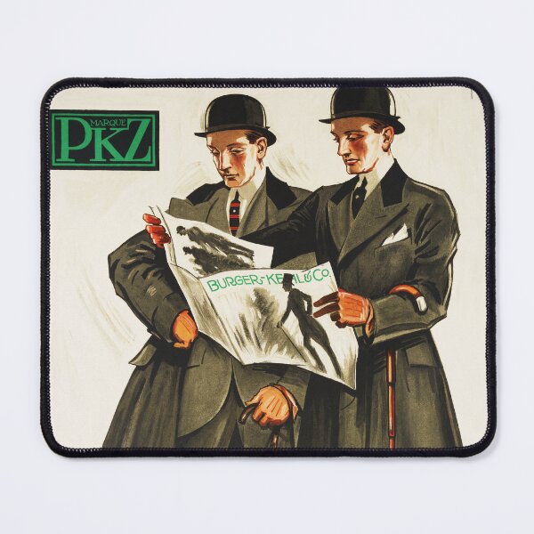 Item preview, PKZ Swiss Fashion Clothing Department Store 1919 Old Advertisement Poster by Stephan Krotowski designed and sold by retroposters.