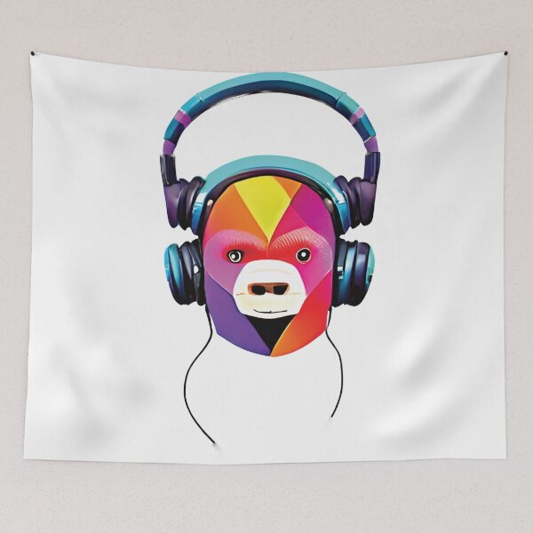 Item preview, Monkey headphone / Monkey Business designed and sold by ralick.