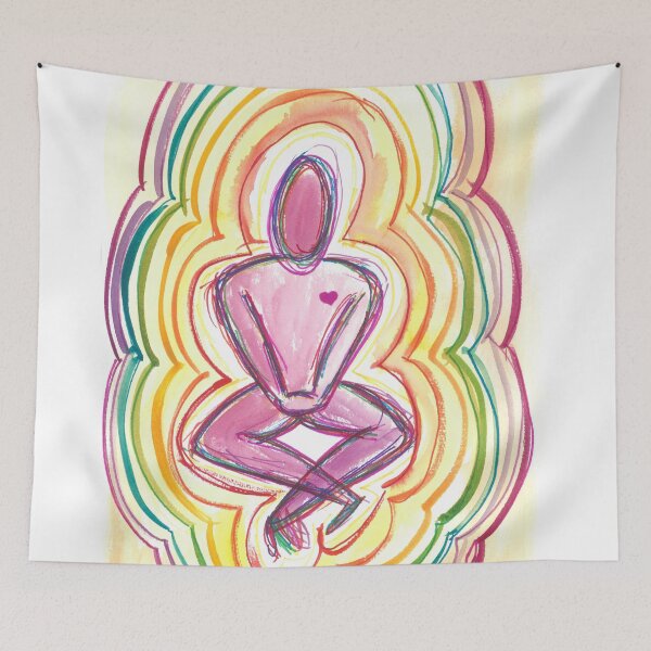 Item preview, Meditation Rainbow designed and sold by MariARTrujillo.