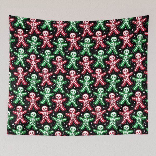 Item preview,  Gingerdead Creepmas Skeletons designed and sold by Paisley Yazel.