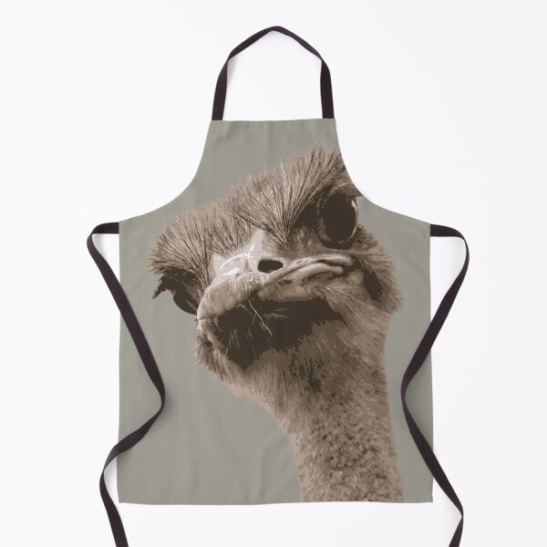 Item preview, Ugly Faced Ostrich Vector Cut Out designed and sold by taiche.
