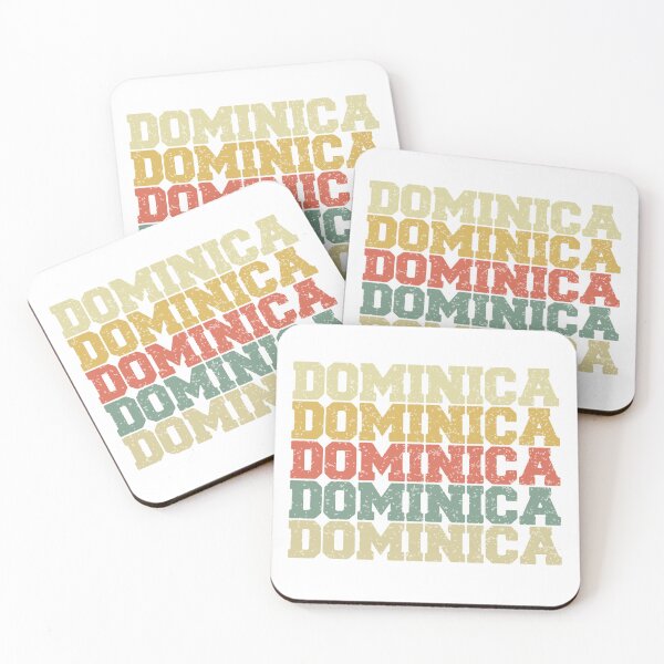 Item preview, Dominica Bold Coloured  designed and sold by IdentiTee Studios.