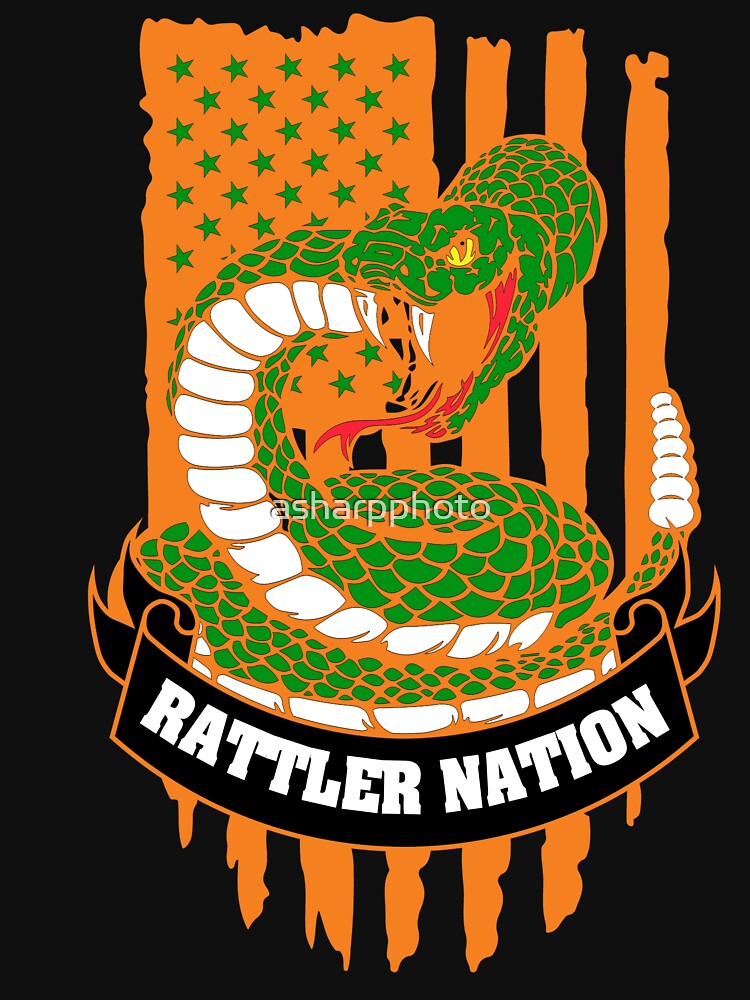 "Rattler Nation Flag" Tshirt for Sale by asharpphoto Redbubble