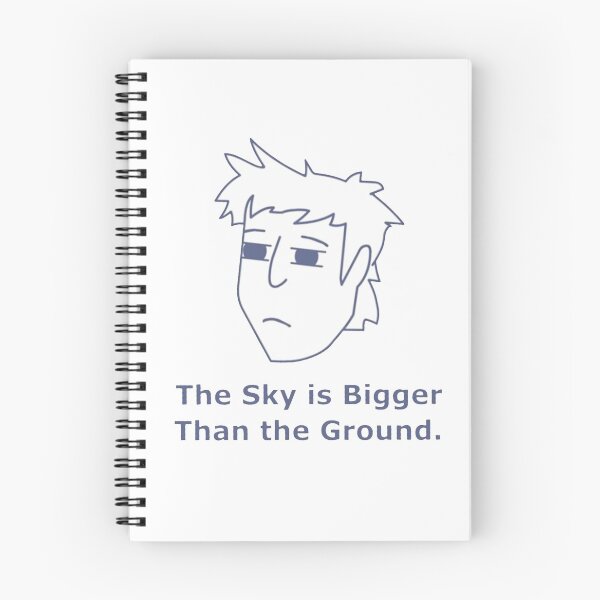 Item preview, Gavin Free - The Sky is Bigger Than the Ground designed and sold by Anime Pandemonium.