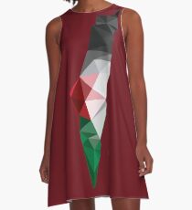 Palestine Poly A-Line Dress