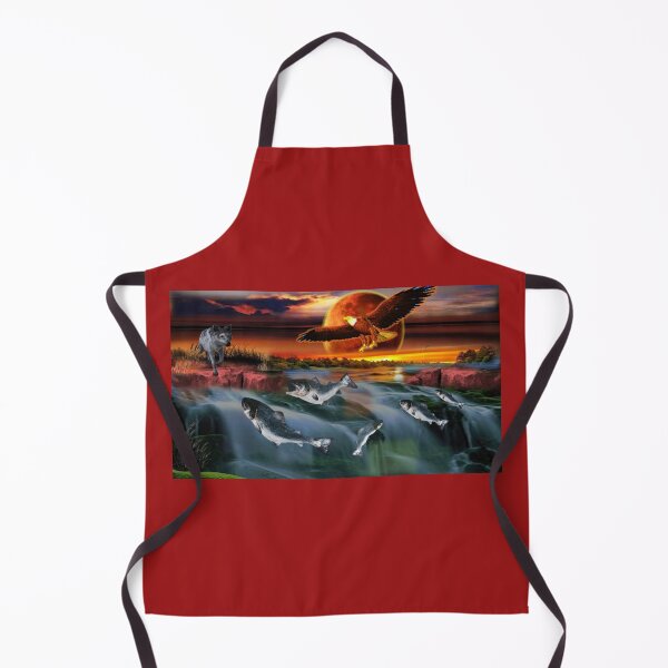 Item preview, Moon is up, River is flowing, Fish are jumping, World is working perfectly. designed and sold by Patricia Brown.