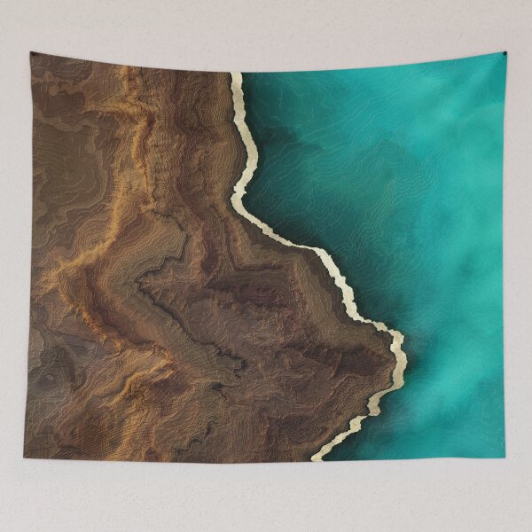 Item preview, Ocean Abstract I designed and sold by spacefrogdesign.