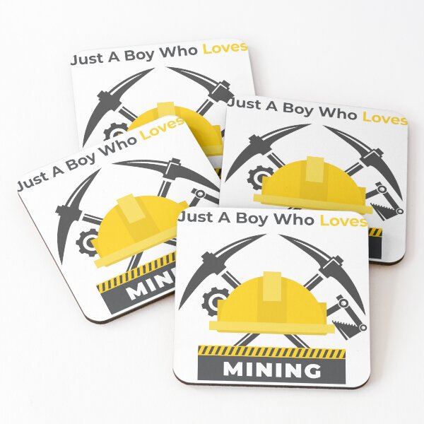 Item preview, Just A Boy Who Loves Mining designed and sold by sbe-zone.