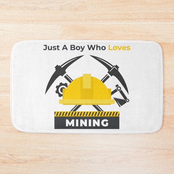 Item preview, Just A Boy Who Loves Mining designed and sold by sbe-zone.