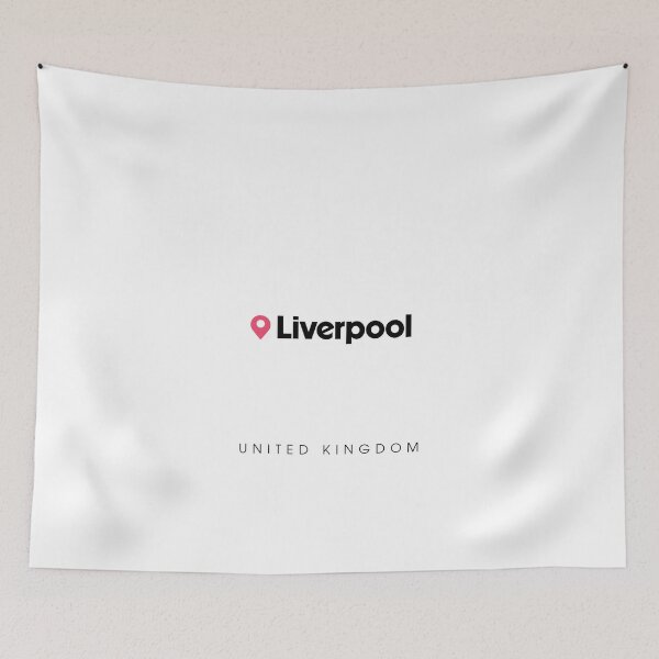 Item preview, Liverpool Map designed and sold by Rajadrone.