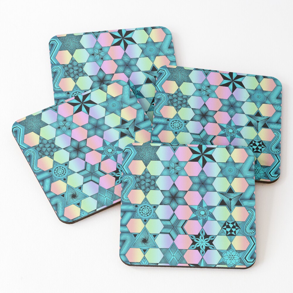 Item preview, Coasters (Set of 4) designed and sold by MagicMama.